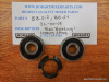 HOBART A-120 WORM WHEEL BALL BEARINGS & LOADING SPRING OLD NUMBERS BB-5-2, BB5-1, SL-02-08, NEW NUMB